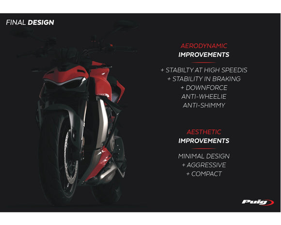 DUCATI STREETFIGHTER V2 [2024] – Carénage côté pare-brise nu