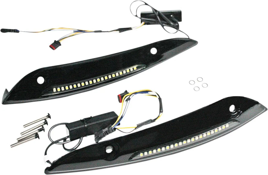 harley-davidson road glide [CUSTOM DYNAMICS] - Pasek przedniej szyby Genesis® 4 Dynamic LED Road Glide®
