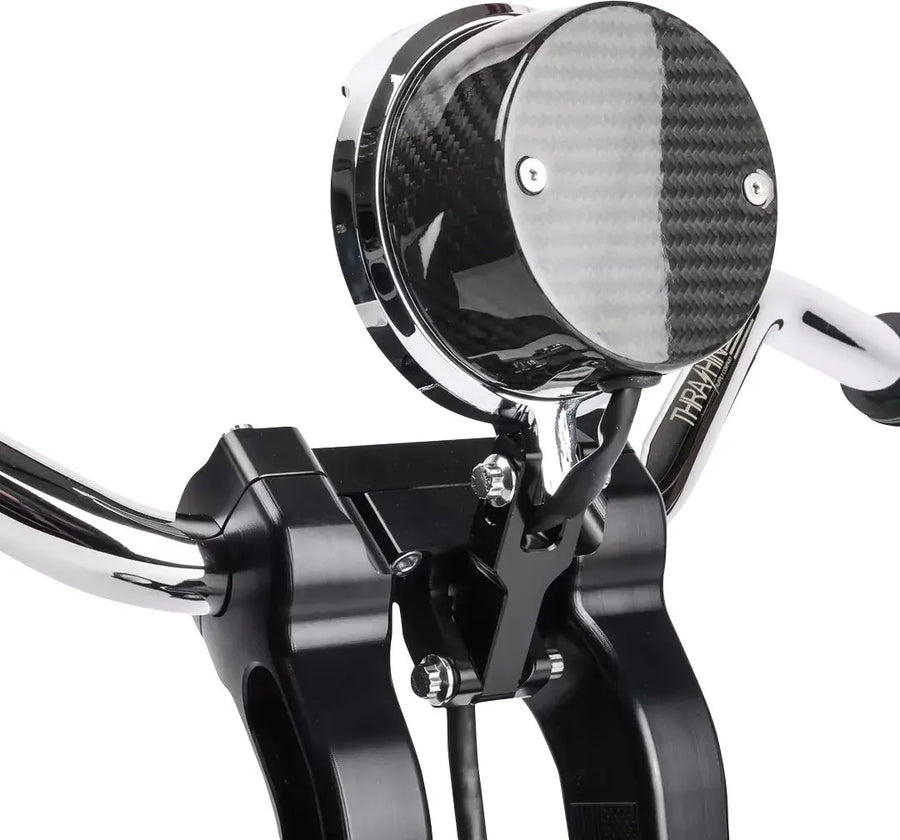 harley davidson fxlrs [THRASHIN SUPPLY CO.] - Softail Gauge Offset Kit