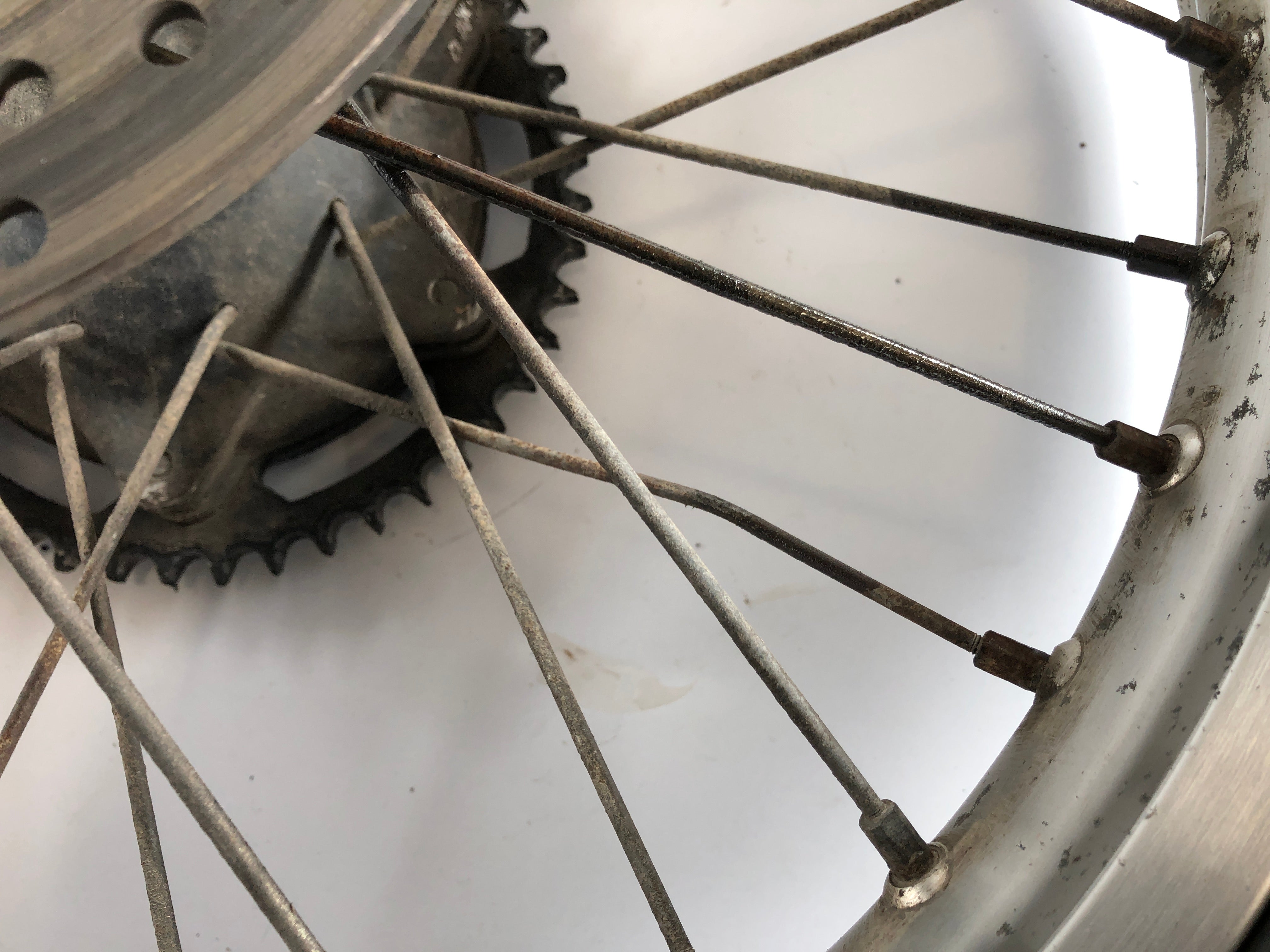 Kawasaki KMX 125 MX 125 B [1998] - Rear wheel rim