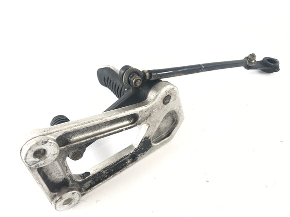 Ducati 900 SS [1992] - reposapiés a la izquierda con el reposapiés del conductor de la palanca de engranajes