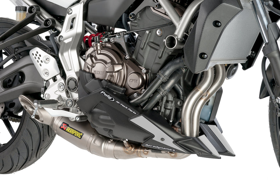 YAMAHA MT-07 MOTO CAGE [2017] - alerón delantero - apariencia de carbono