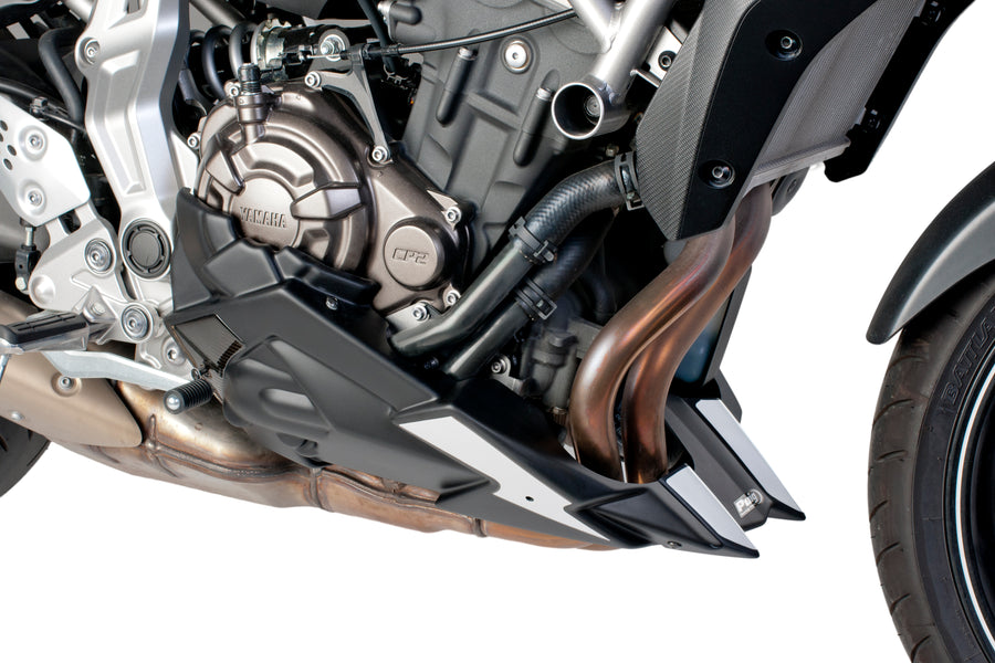YAMAHA MT-07 MOTO CAGE [2017] – Frontspoiler – Mattsvart