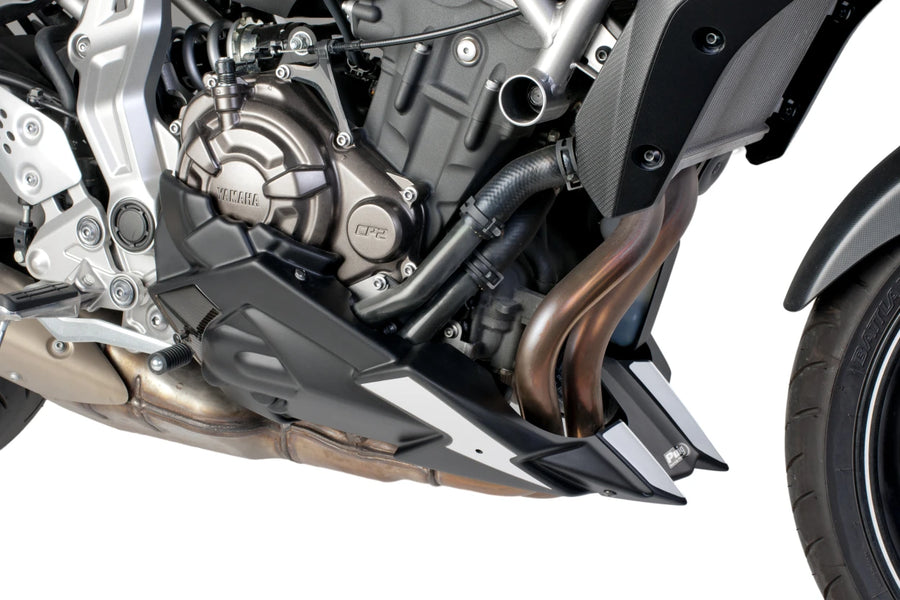 YAMAHA MT-07 MOTO CAGE [2017] – Frontspoiler – Mattsvart