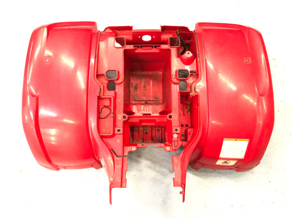 Yamaha Grizzly 660 AM03W [2003] - Limpeza traseira do revestimento traseiro