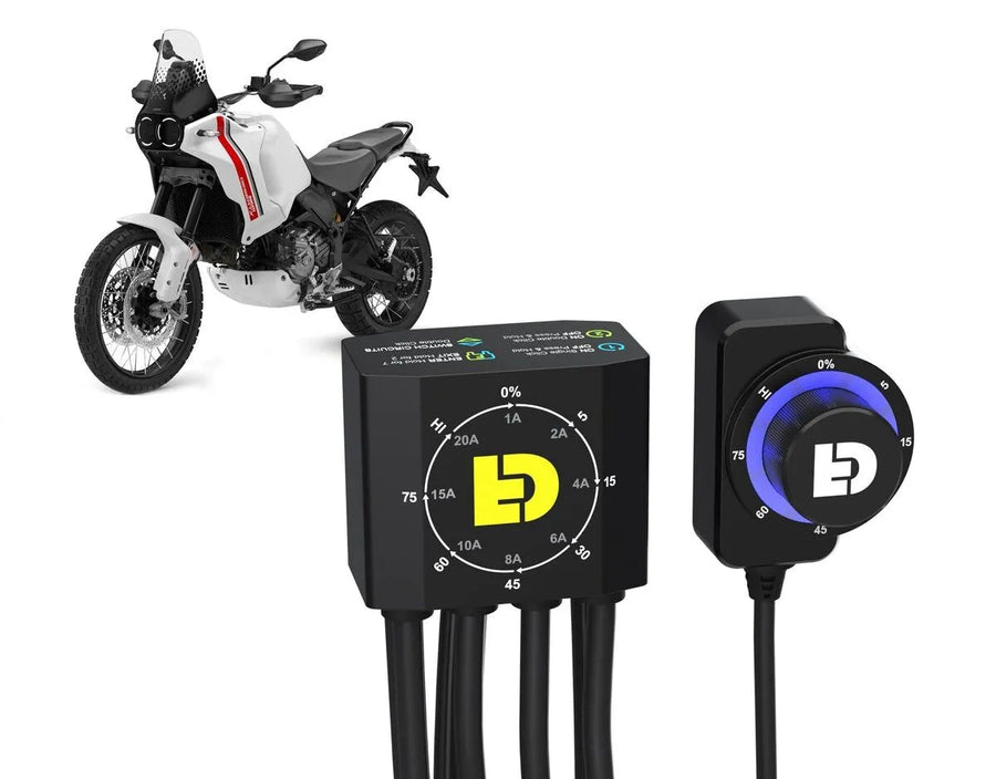 ducati desertx [DENALI] – Dialdim lighting control