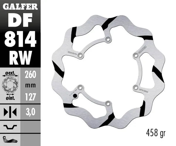 Beta RR 480 Racing [2015] – PIDURIKETA FIXED WAVE GROOVED OVERSIZE – pilt 4