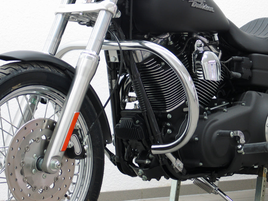 Harley Davidson Dyna Glide Low Rider [2015-2017] - Schutzbügel, große Ausführung aus 38 mm Rohr, runde Form