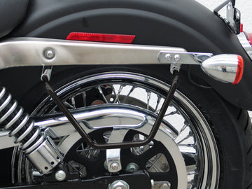 Harley Davidson Dyna Models 2006-2017 Med undtagelse af Dyna Street Bob (FXDB) 2009-2017 [2006-2017] -pakningsposer, Black