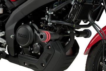 ヤマハ XSR 125 [2025] – フレームクラッシュパッド ヴィンテージ 2.0 – ブラック
