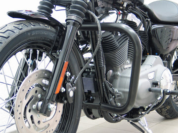 Harley Davidson Sportser Evo 883/1200 [2004-2020] - Beskyttelsesbjælke lavet af 38 mm rør, sort