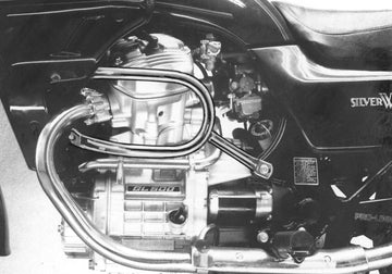 Honda CX 500/650 (auch E + C) + GL 500/650 mit Aluminiumkühlerverkleidung - Schutzbügel