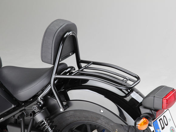 Honda CMX 500 Rebel（PC56A）2017- [2017]  - 枕と荷物ラックを備えたドライバーシシーバー、ブラック