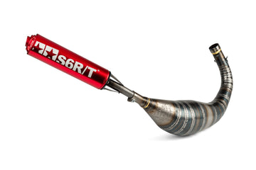 Beta RR Enduro 50 2T - Udstødning R/T 80-90 Rød