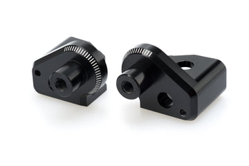 YAMAHA XT 660 Z TENERE [2016] – Adapter Fußrasten- Gummipad "Rider" – Schwarz