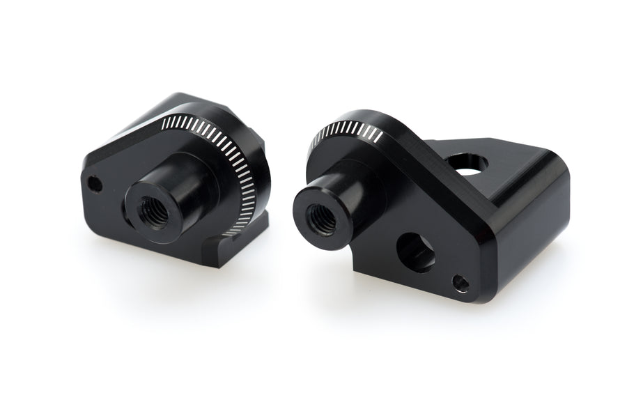 YAMAHA XT 660 Z TENERE [2016] – Adaptador goma reposapiés “Rider” – Negro