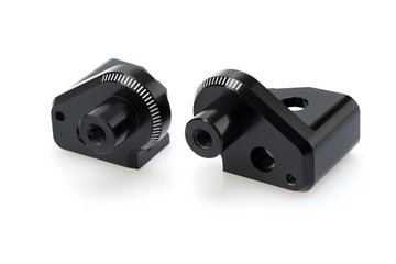 YAMAHA XT 660 Z TENERE [2016] – Adapter Fußrasten- Gummipad "Rider" – Schwarz - 0