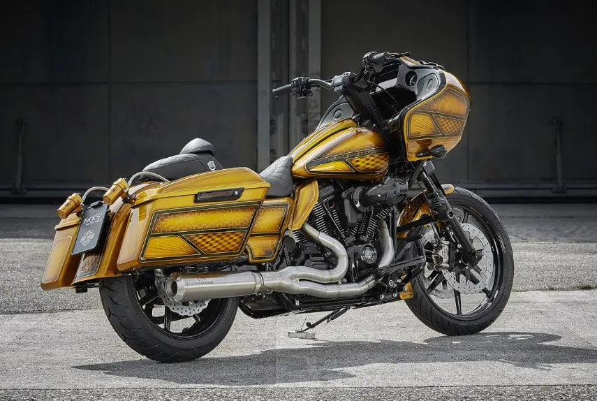 harley davidson touring [RICK'S MOTORCYCLES] – Féktárcsa lebegő hullámos kialakítás