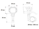 Royal Enfield BEAR 650 [2025-] - NOVA LED ZUSATZSCHEINWERFER SET
