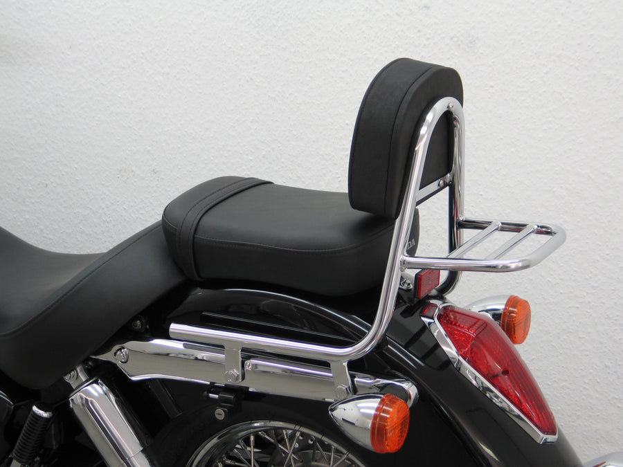 Honda VT 750 C4 [2004-2007] - Sissy Bar aus Rohr mit Kissen und Gepäckträger