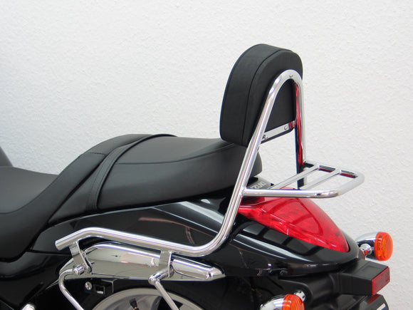 Suzuki M 1800 R/R2 Intruder (VZR 1800) [2006] - Sissybar aus Rohr mit Kissen und Gepäckträger