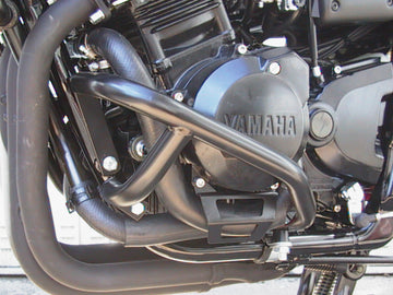 Yamaha FZS 600 Fazer [2000-2003] - Motorbeskyttelsesbjælke, stabil, sort