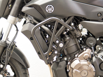 Yamaha MT-07 [2014-2017] -beskyttende bar, ovenfor, sort