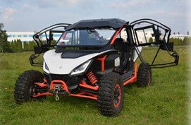SEGWAY VILLAIN SX 10 X [2022] - Полная кабина с отопителем и дворниками для квадроцикла