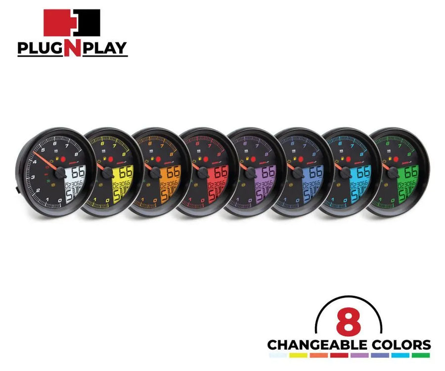 harley-davidson road glide [KOSO NORTH AMERICA] – Jauge HD-05 pour Harley Davidson