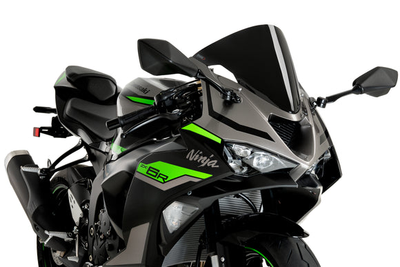 KAWASAKI ZX-6R NINJA [2025] – R-Racer Screen – musta