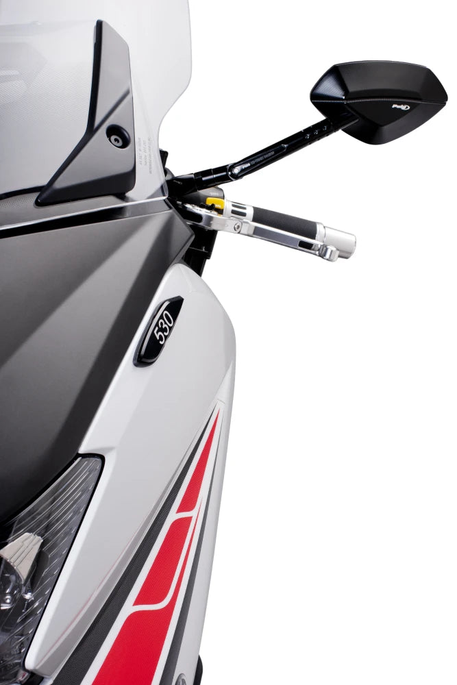 YAMAHA T-MAX 530 SX [2019] – Juego de tapas para retrovisores OEM – Negro