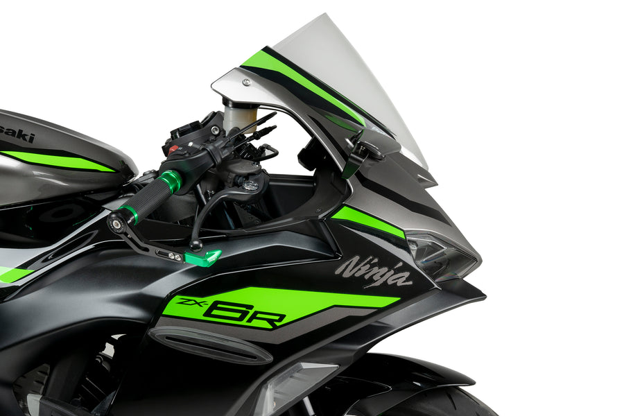 KAWASAKI ZX-6R NINJA [2025] — Экран Z-Racing — сильная тонировка