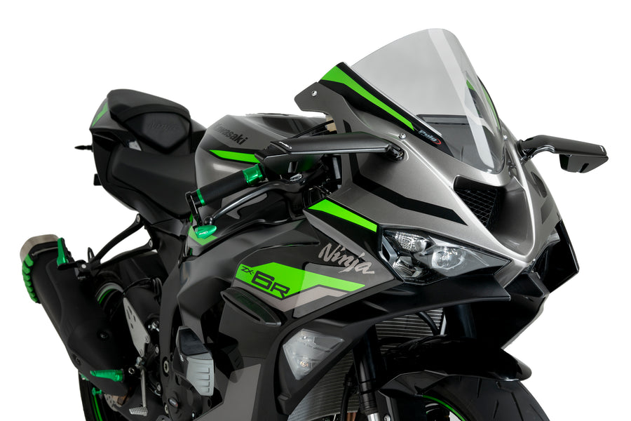 KAWASAKI ZX-6R NINJA [2025] — Экран Z-Racing — сильная тонировка