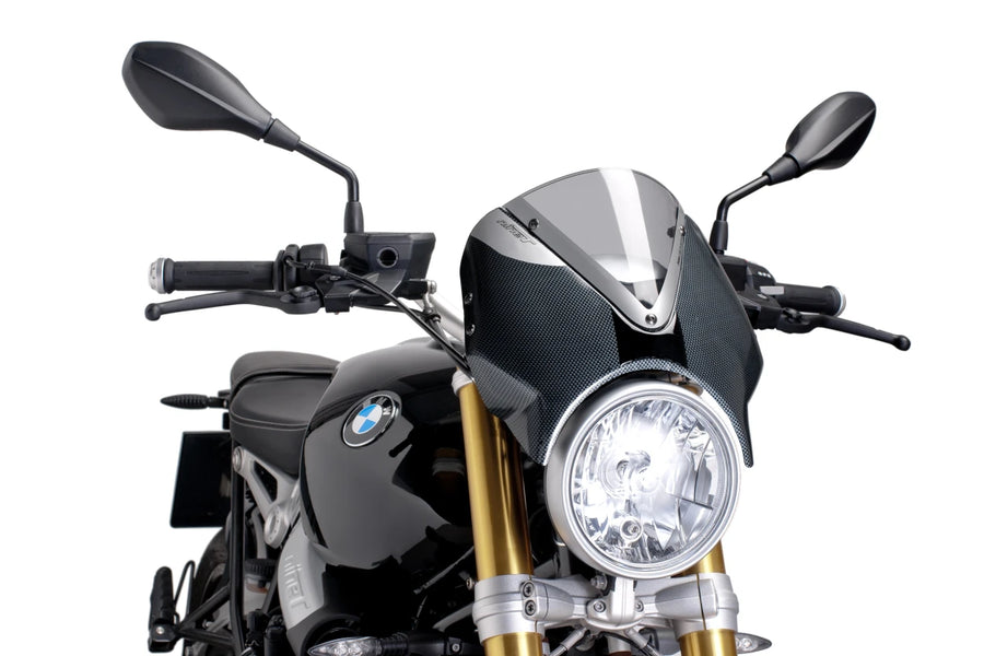 BMW R NINET URBAN S [2024] – Osłona przedniej szyby RetroVision – Przezroczysta