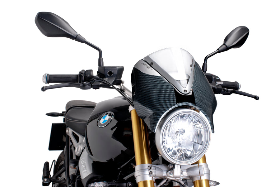 BMW R NINET URBAN S [2024] – Osłona przedniej szyby RetroVision – Przezroczysta