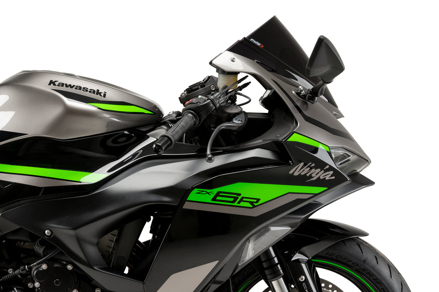 KAWASAKI ZX-6R NINJA [2025] — Экран Z-Racing — сильная тонировка