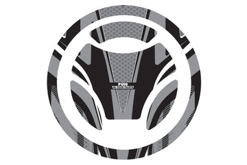 YAMAHA MT-125 [2019] – Säiliön korkin suojukset Radical – harmaa