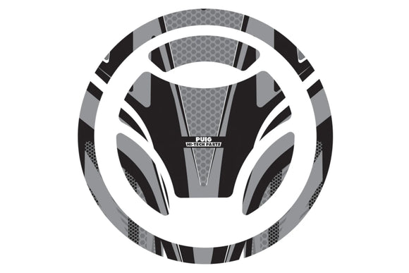 YAMAHA MT-125 [2019] – Couvercles de bouchon de réservoir Radical – Gris