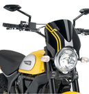 DUCATI SCRAMBLER 800 ICON DARK [2025] – RetroVision Windschild Visier – Schwarz-3