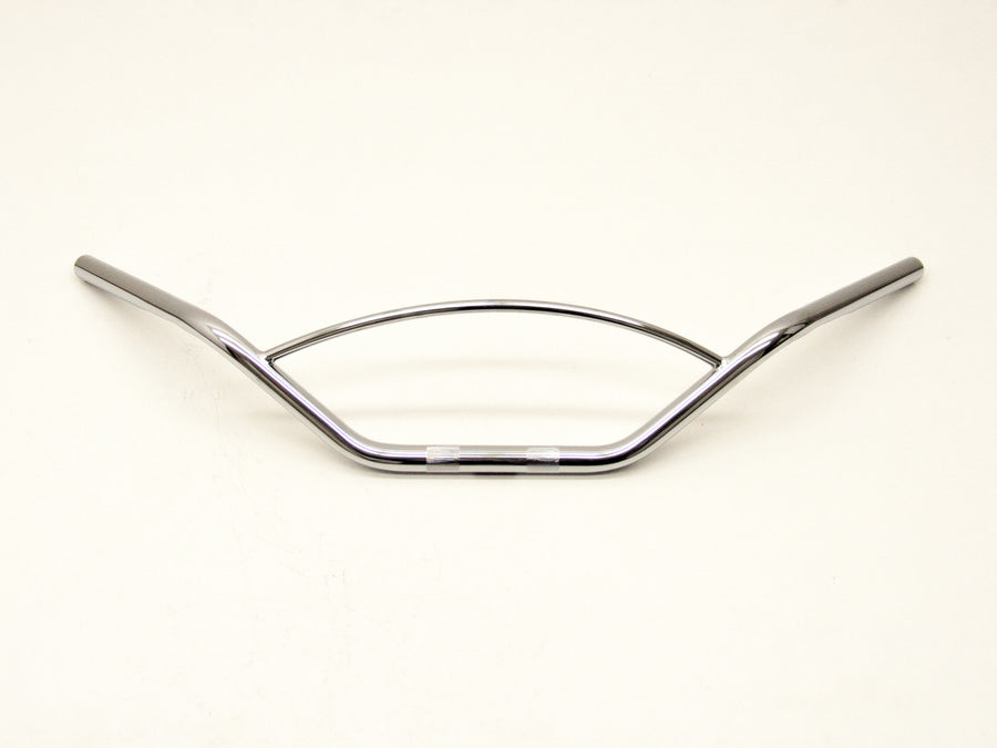 Motorradlenker Ø 25 - Lenker mit gerundeter Strebe Ø 12 mm, 870 mm breit