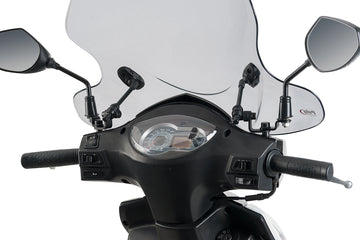 SYM JET4 50R/125 C - PUIG City Touring vējstikls | Tonēti | PUIG 7677H