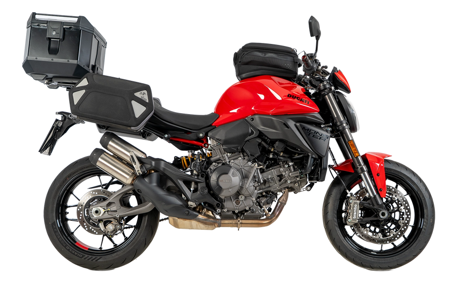 Ducati Monster 890 / + [2026] - Smartrack-setti Xcore-taskukotelolla, musta