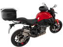 Ducati Monster 890 / + [2026] - Conjunto Smartrack com top case Xcore prata/preto