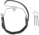harley davidson flhtcui [DRAG SPECIALTIES] - Extended Black Vinyl Brake Line Kit-2