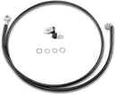 harley davidson fxsts [DRAG SPECIALTIES] – Verlängertes Bremsleitungs-Kit aus schwarzem Vinyl-2