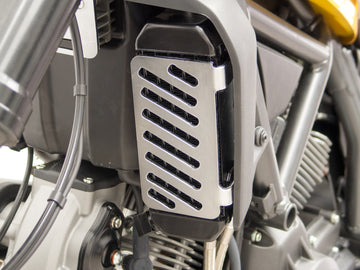 Ducati Scrambler 800 Classic [2015-2016] - öljyjäähdyttimien suojaus, ruostumaton teräs