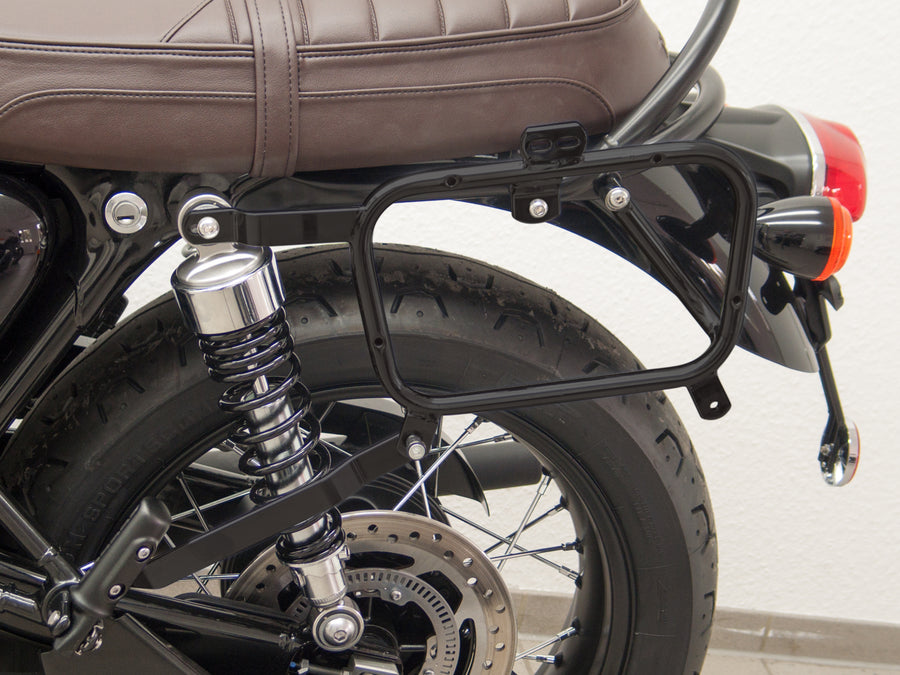 Triumph Bonneville T 120 [2016-2020] - Sidoperatör för Givi/Kappa (Monokey), svart, svart