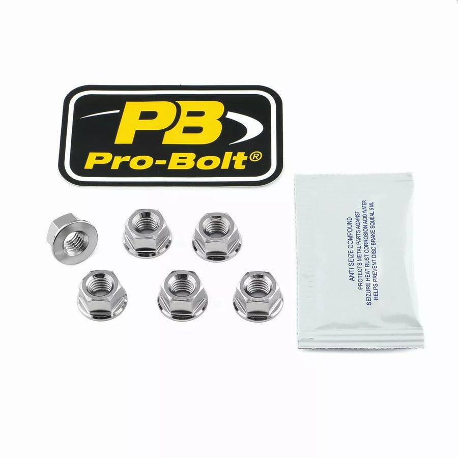 Aprilia RS 125 [Pro Bolt] - stainless steel chain wheel nuts