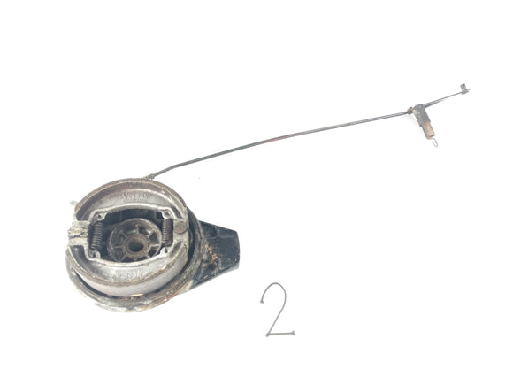 Honda XL 600 RM PD04 [1988] - Bremstrommel Bremsankerplatte hinten