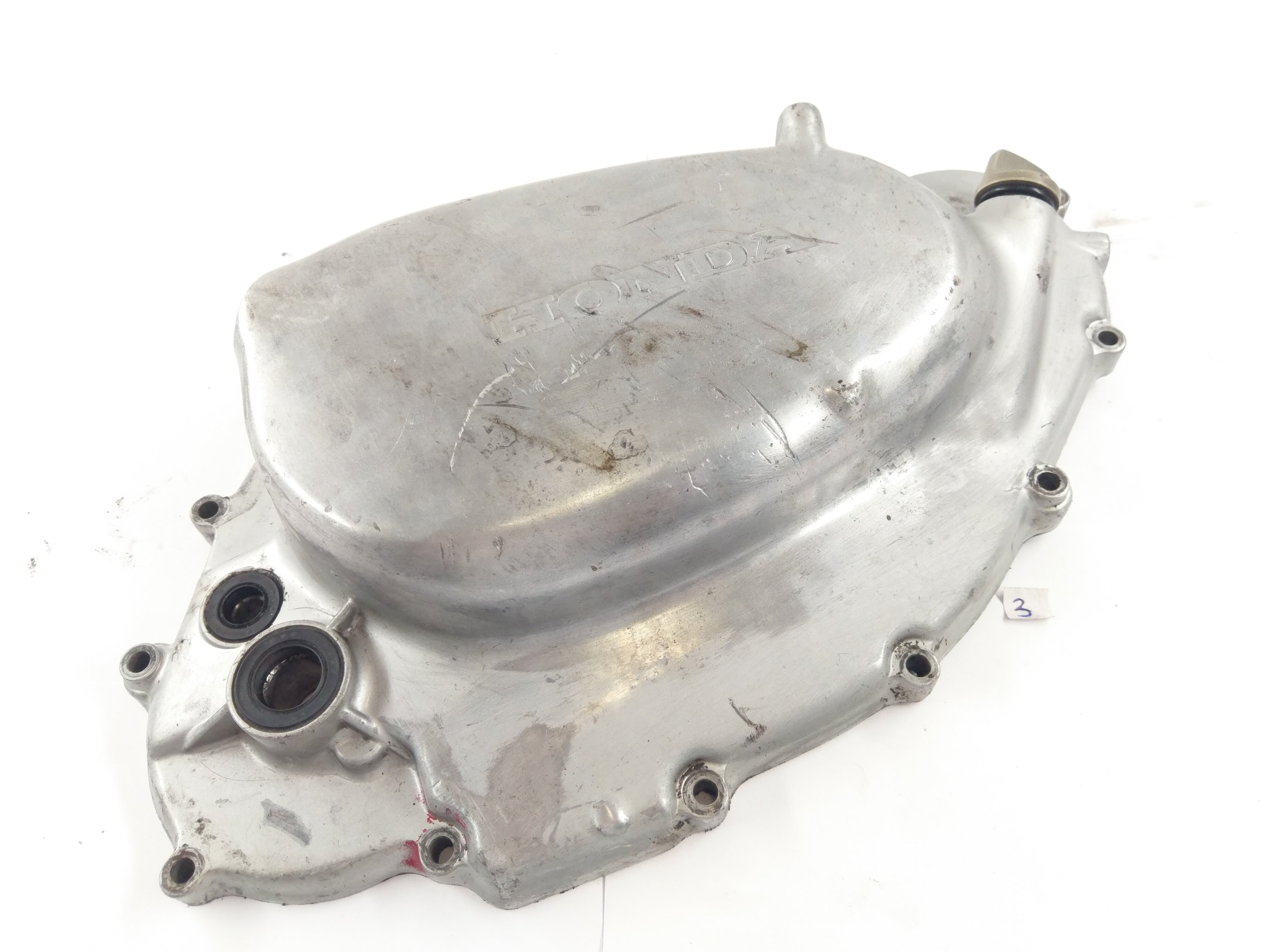 Honda XL 500 S PD01 [1982] - Engine cover clutch cover silver